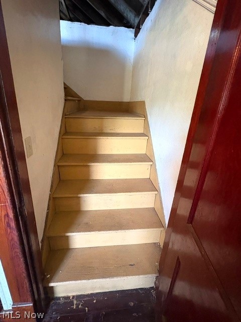 1919 Parkman Road Northwest Warren, OH 44485 - Photo 23 of 41 Stairs to Attic