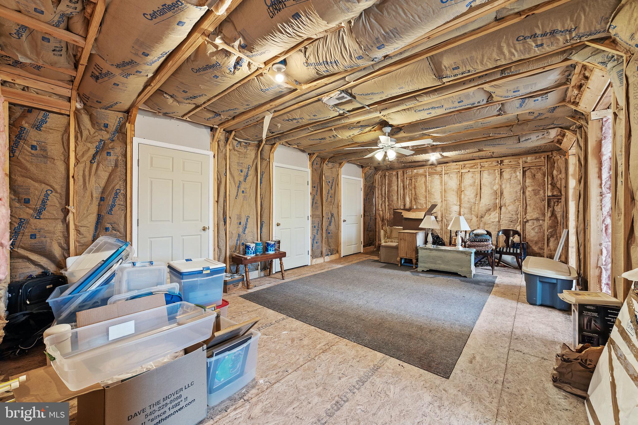 3 Reed Street Middleburg, VA 20117 - Photo 42 of 42 Unfinished space for 3rd BR media, or exercise