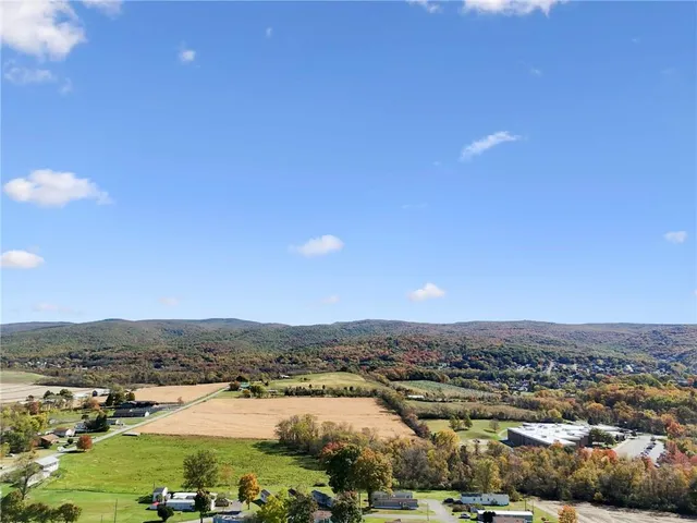 a view of city and ocean