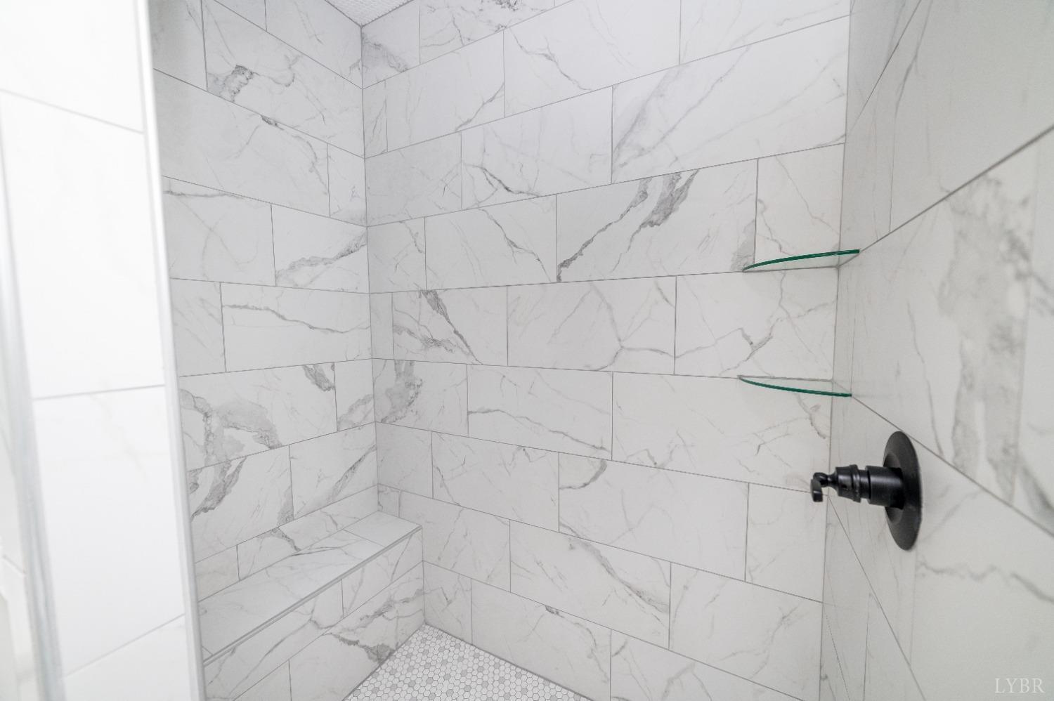 506 Bridge Tree Court Evington, VA 24550 - Photo 30 of 60 a bathroom with a white shower