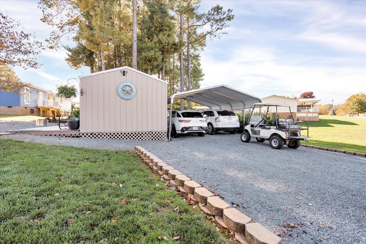 485 Big Cove Drive Penhook, VA 24137 - Photo 39 of 60 a car parked in front of a house