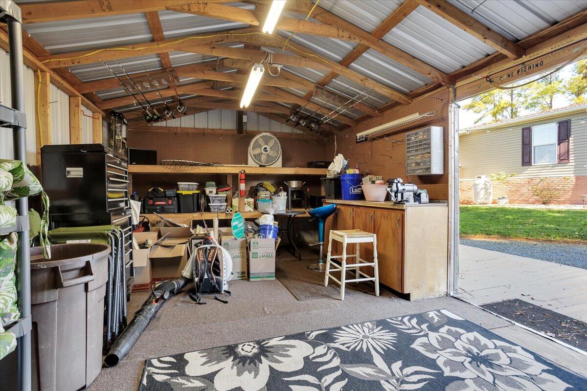 485 Big Cove Drive Penhook, VA 24137 - Photo 44 of 60 a view of a storage room with wooden floor