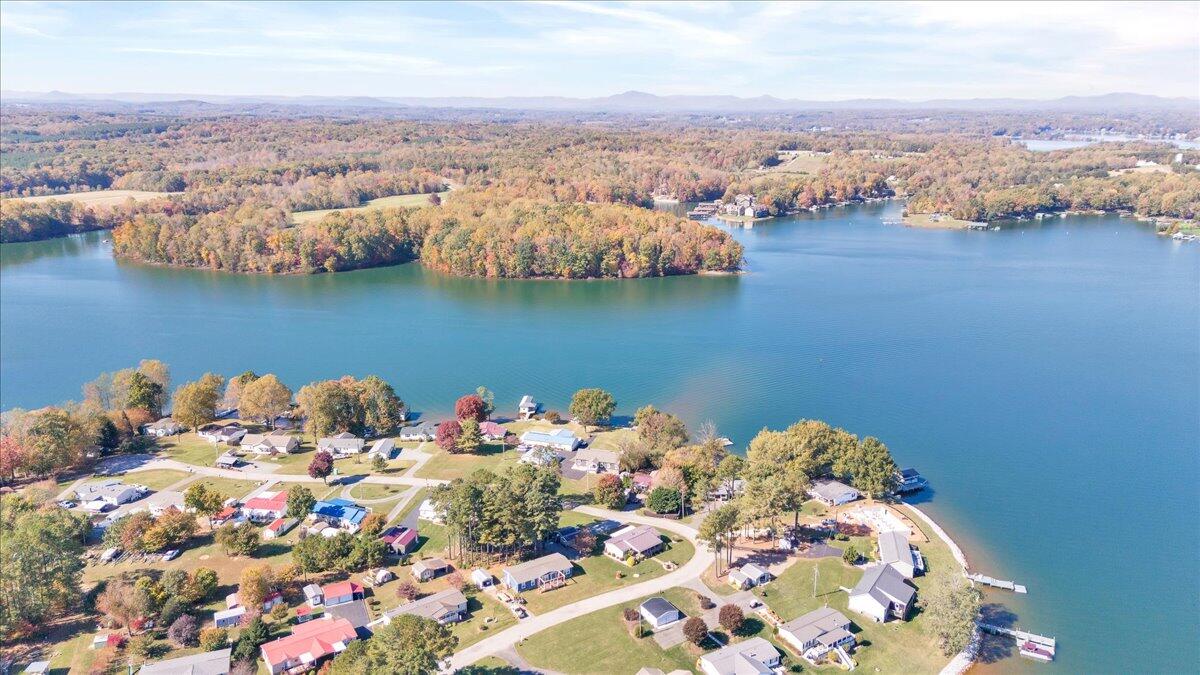 485 Big Cove Drive Penhook, VA 24137 - Photo 55 of 60 an aerial view of a house with a ocean view