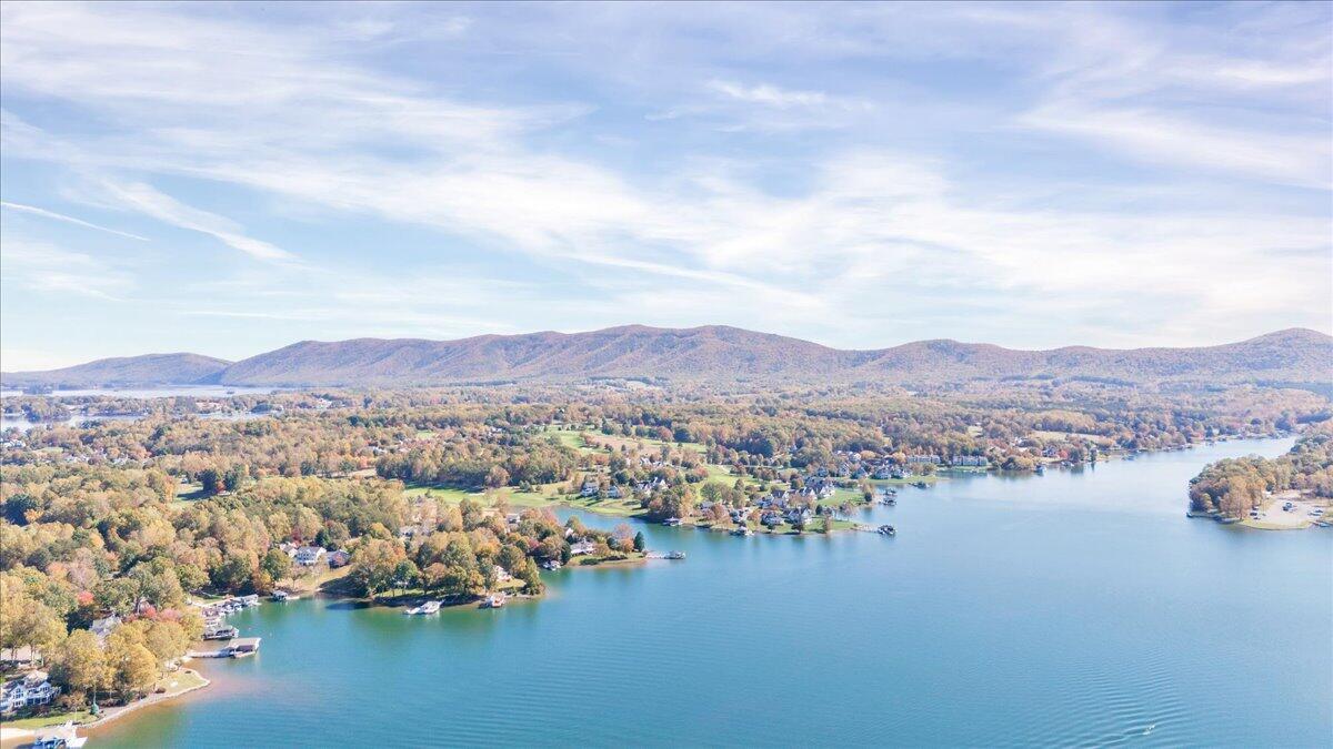 485 Big Cove Drive Penhook, VA 24137 - Photo 58 of 60 a view of a lake with mountain