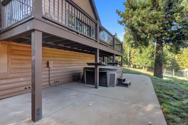 a view of a city with mountains in the background