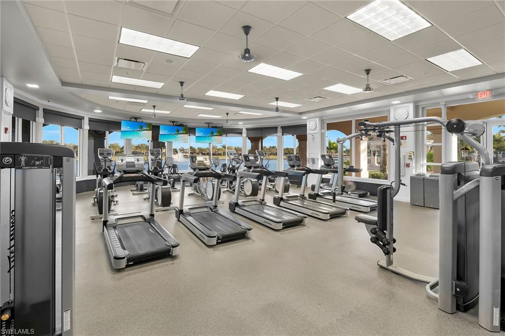 8595 Palermo Court Naples, FL 34114 - Photo 39 of 49 a view of a room with gym equipment