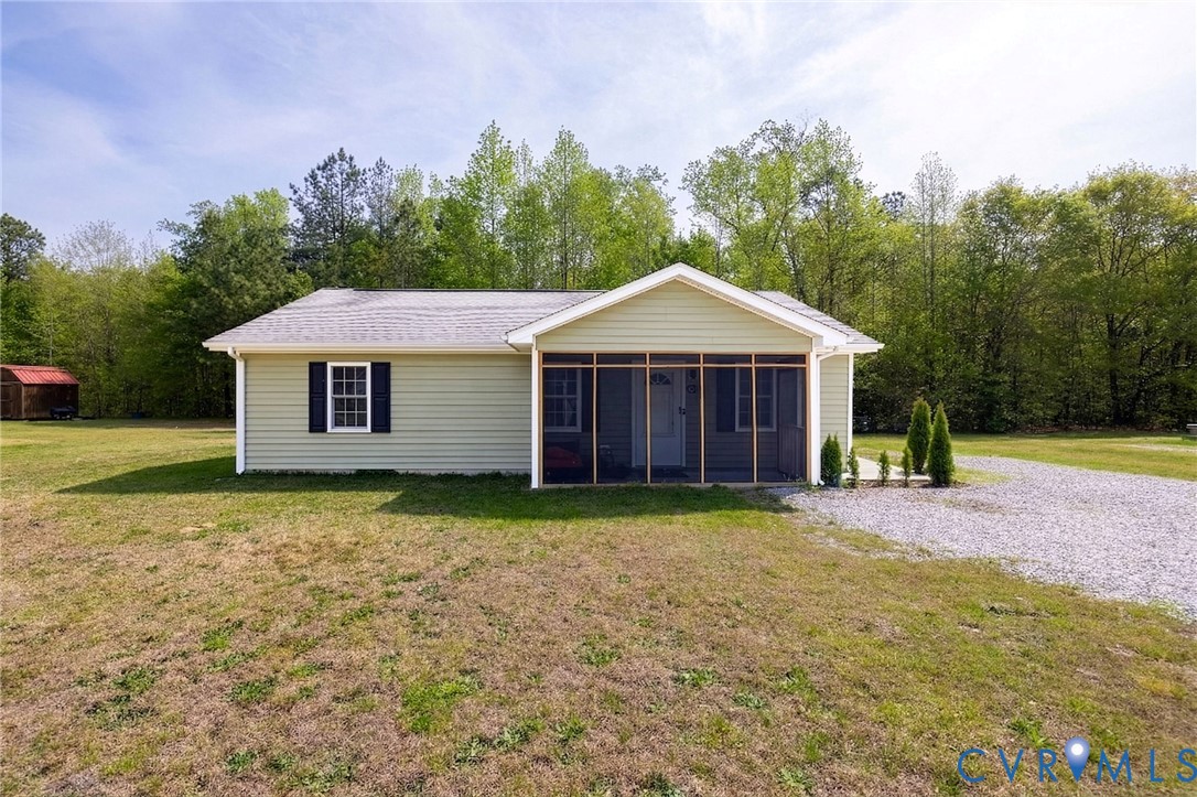 460 Horseshoe Road Jarratt, VA 23867 - Photo 23 of 24 a front view of a house with garden