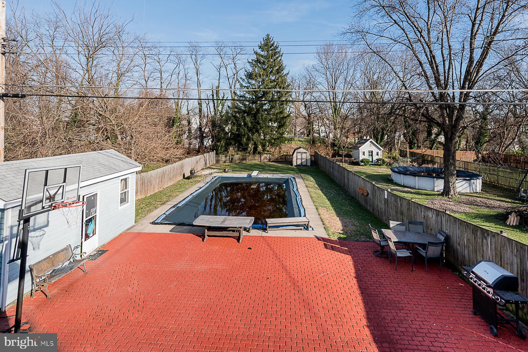 5565 Ashbourne Road Baltimore, MD 21227 - Photo 46 of 47 VIEW FROM DECK OF LARGE PATIO