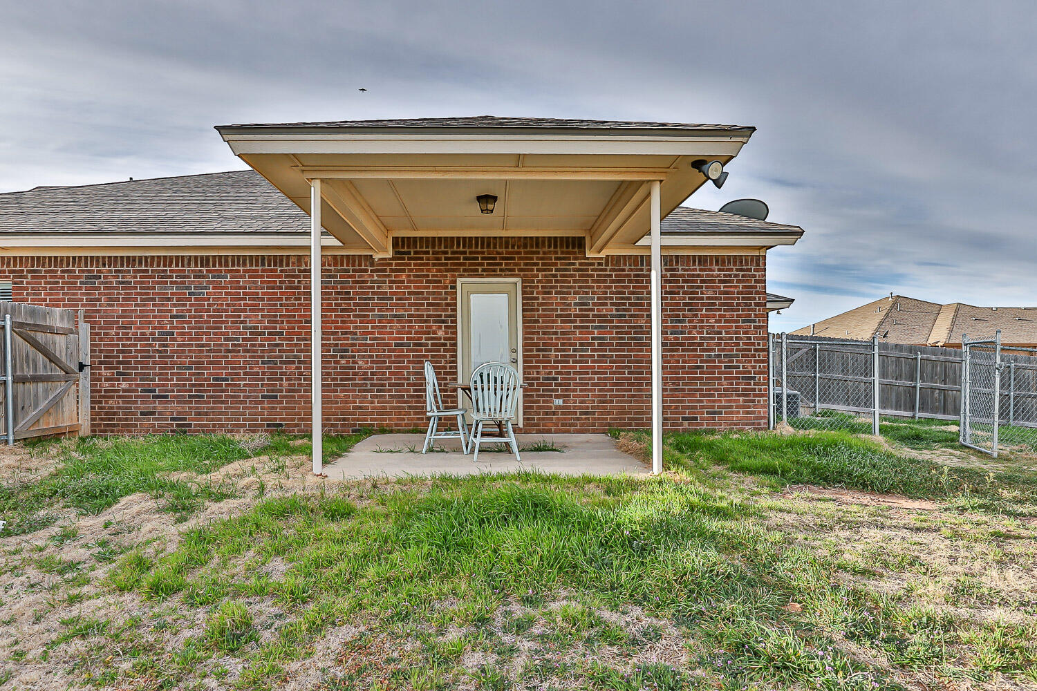 6702 Pontiac Avenue Lubbock, TX 79424 - Photo 37 of 41 a view of a backyard with plants
