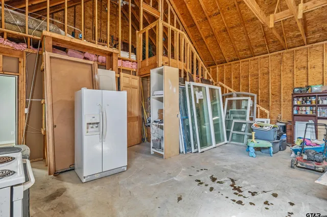 a view of a street with parking space