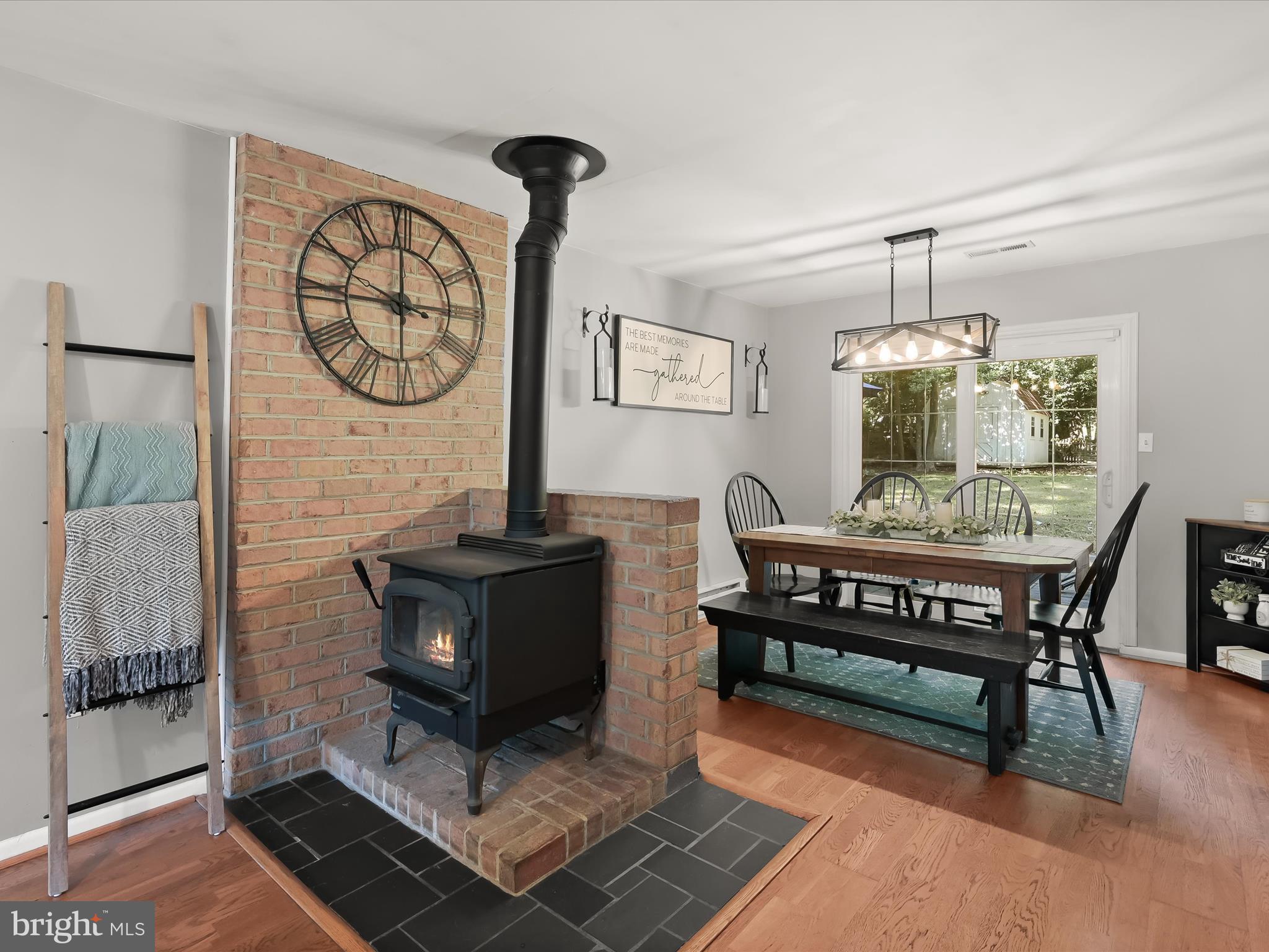 1004 Wallace Road Crownsville, MD 21032 - Photo 7 of 39 Living Room/Wood Stove