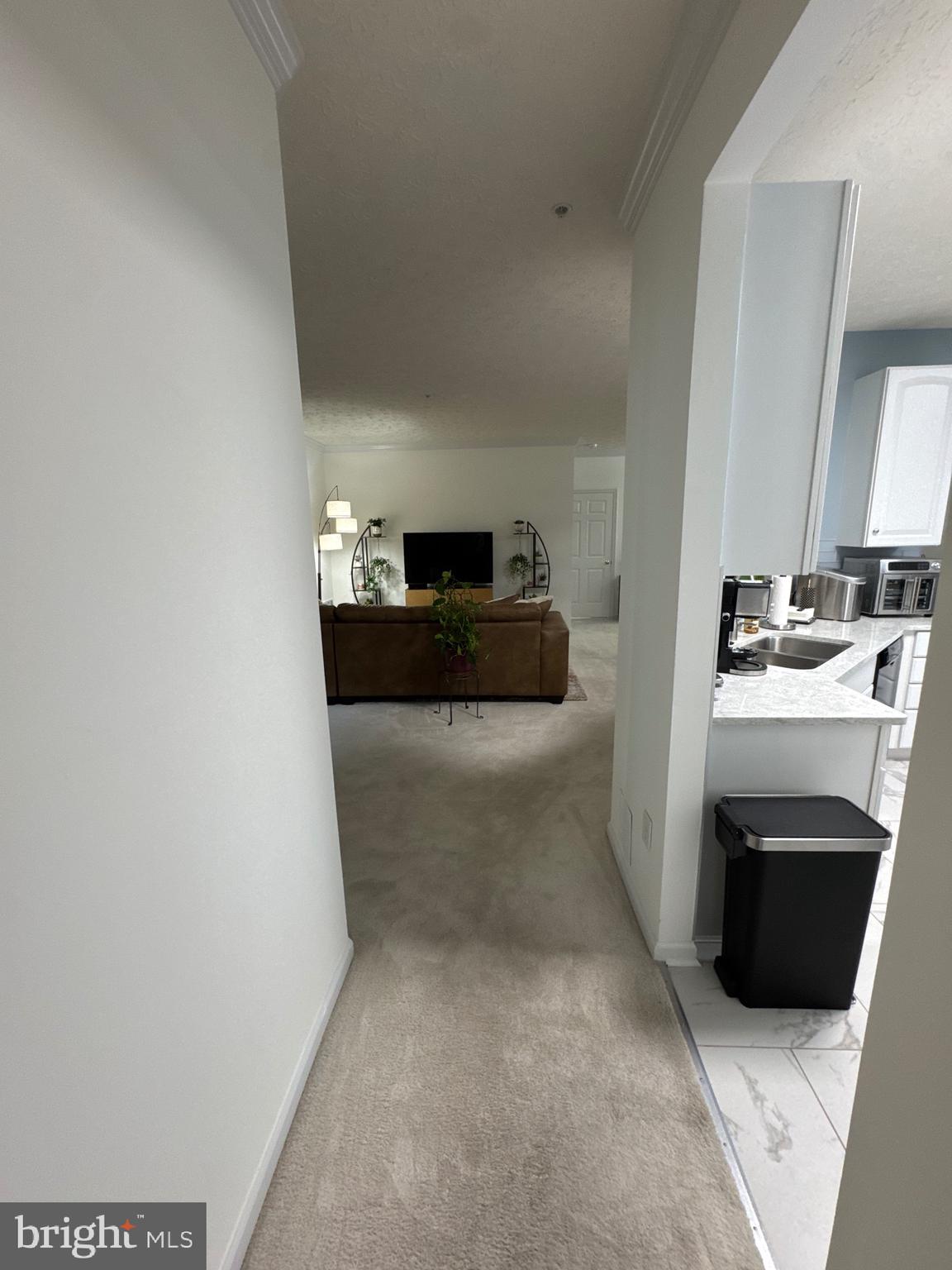 5144 Brightleaf Court, Unit 5144 Rosedale, MD 21237 - Photo 25 of 47 a living room with furniture and a fireplace