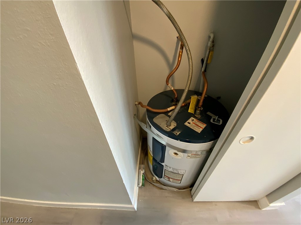 466 East Sunset Road, Unit C Henderson, NV 89011 - Photo 6 of 12 Utilities with electric water heater