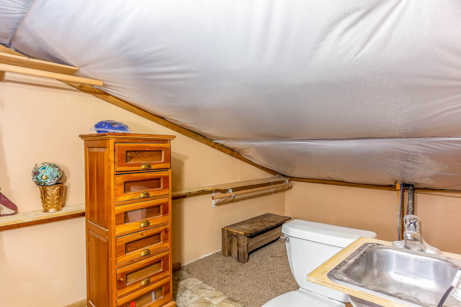 53981 Pine Grove Road La Pine, OR 97739 - Photo 32 of 41 half bath in apartment upstairs (full bath down stairs)