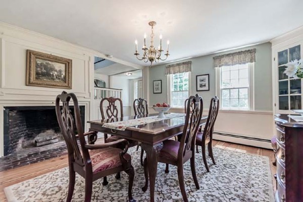 109 Holt Road Andover, MA 01810 - Photo 3 of 30 a view of a a dining room with furniture window and wooden floor