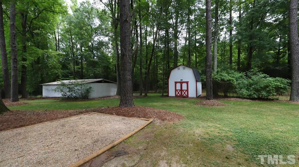 3421 Coley Road Durham, NC 27703 - Photo 30 of 30 A view looking out to the barn and shed.