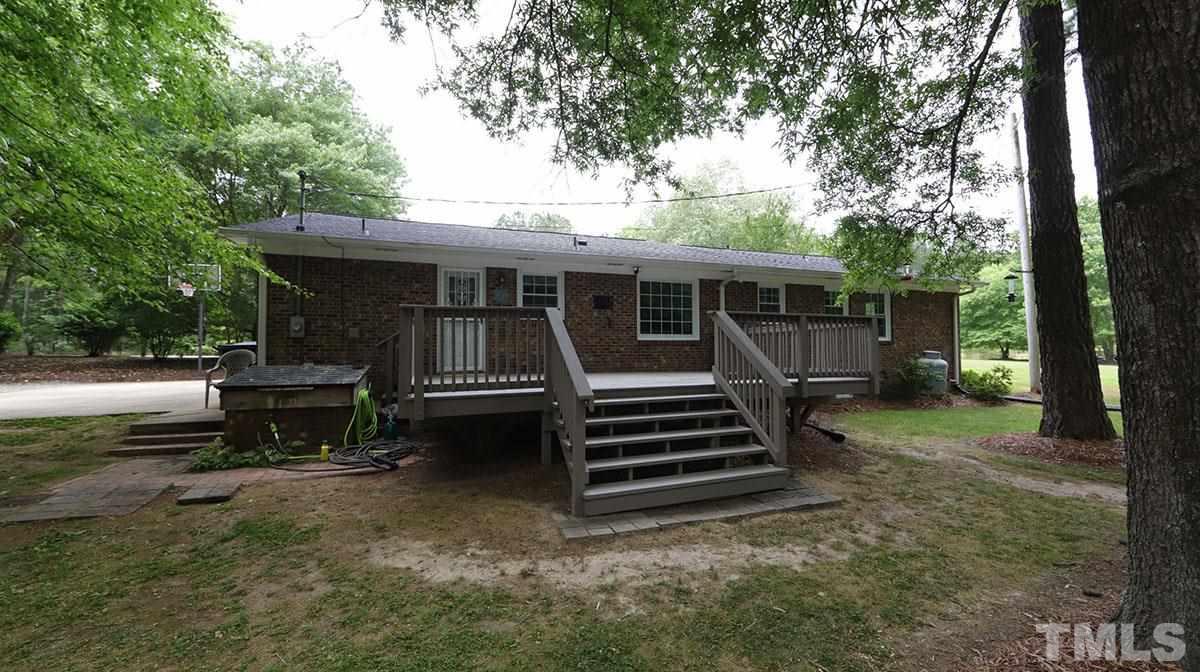 3421 Coley Road Durham, NC 27703 - Photo 5 of 30 Newly re-painted deck overlooking backyard, great for entertaining.