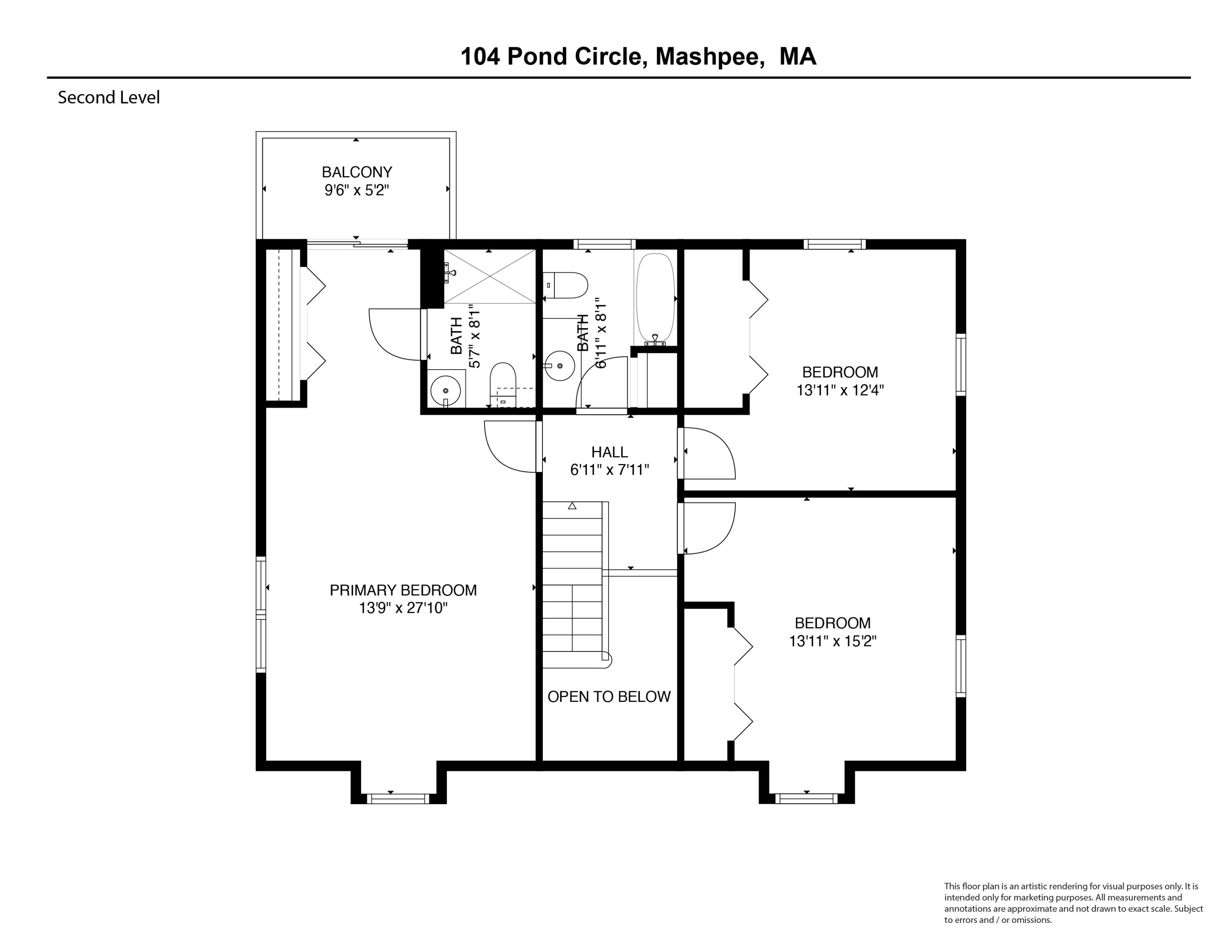 104 Pond Circle Mashpee, MA 02649 - Photo 28 of 29 a picture of a book and a bed