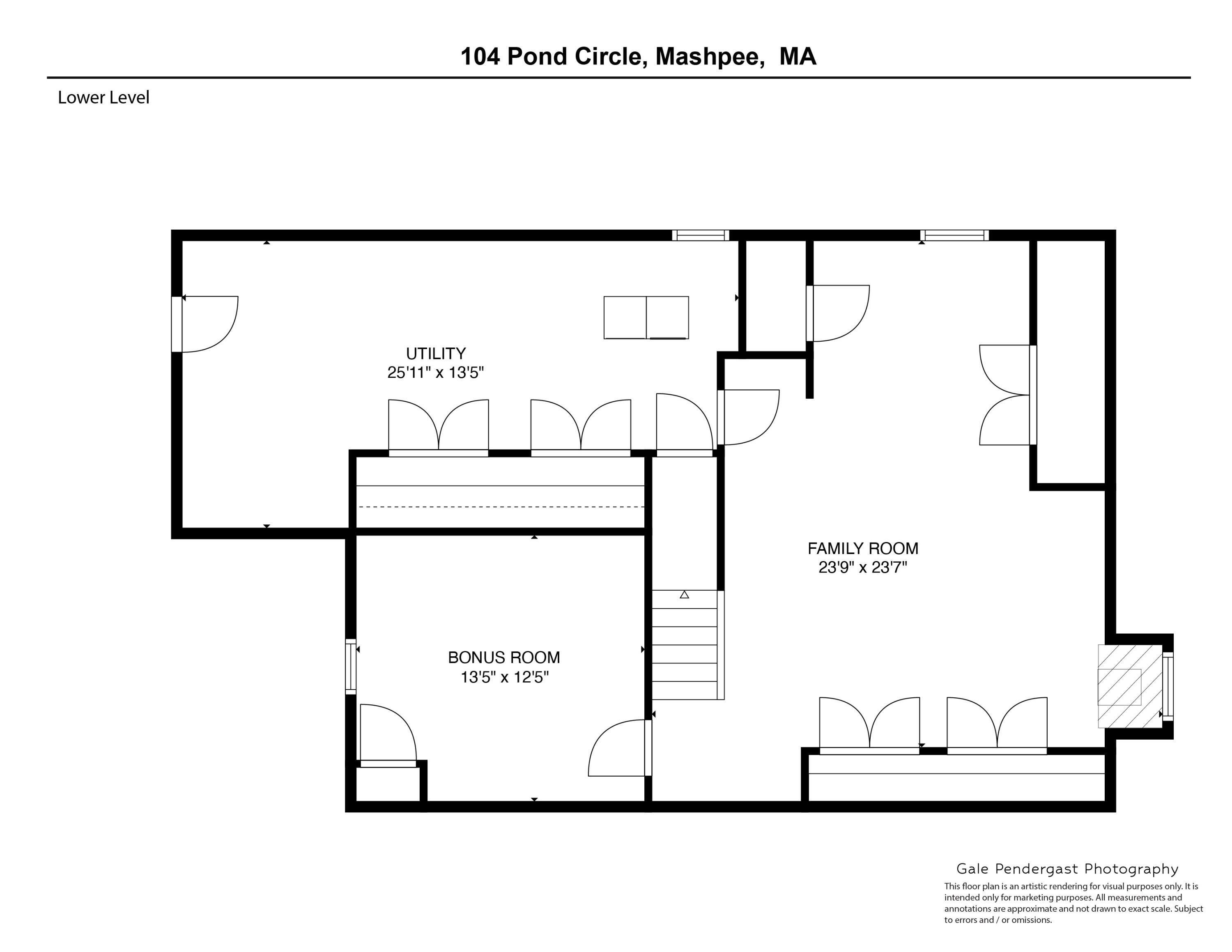 104 Pond Circle Mashpee, MA 02649 - Photo 29 of 29 a picture of a floor plan