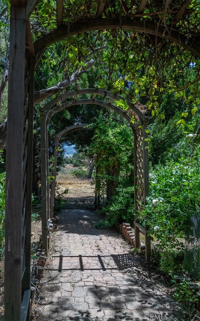 39875 Bautista Road Anza, CA 92539 - Photo 35 of 44 a view of a porch with a tree