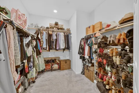 a room with storage and utility