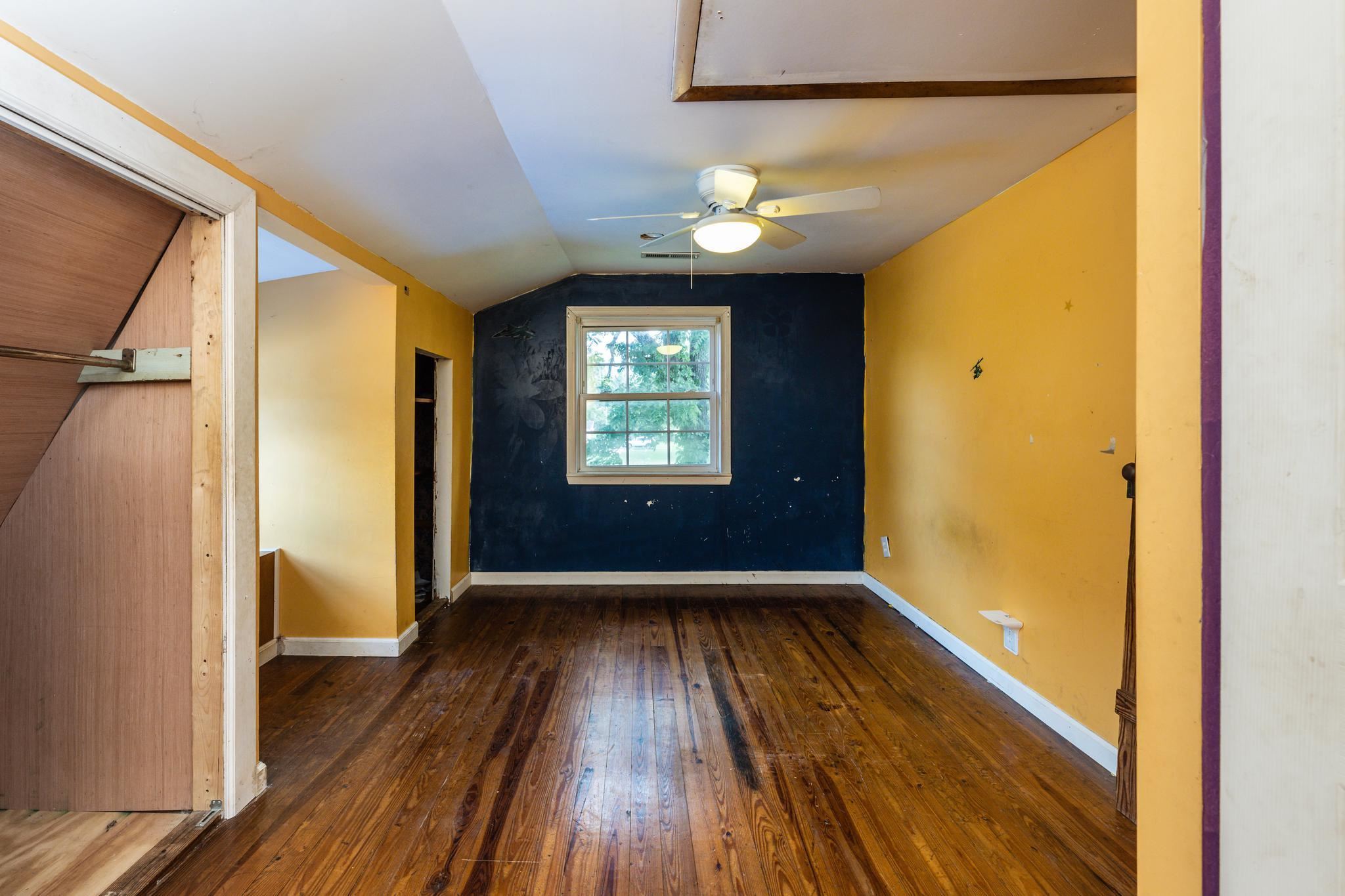 1762 Mt Torrey Road Lyndhurst, VA 22952 - Photo 26 of 46 a view of an empty room with wooden floor and a window