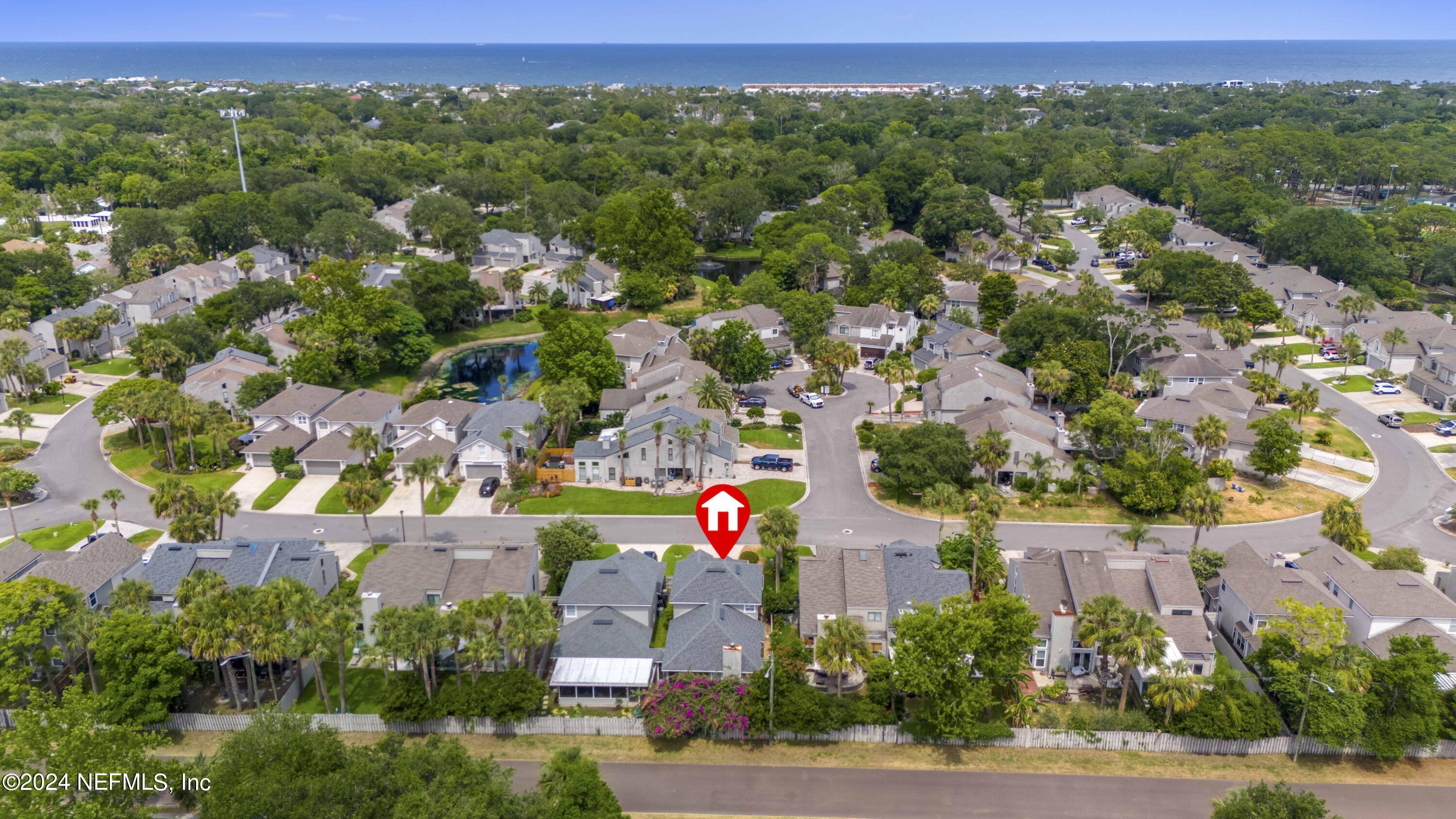 587 Selva Lakes Circle Atlantic Beach, FL 32233 - Photo 22 of 31 an aerial view of multiple house