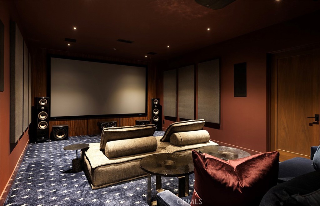 12530 Stagecoach Road Malibu, CA 90265 - Photo 27 of 45 a projector room with furniture