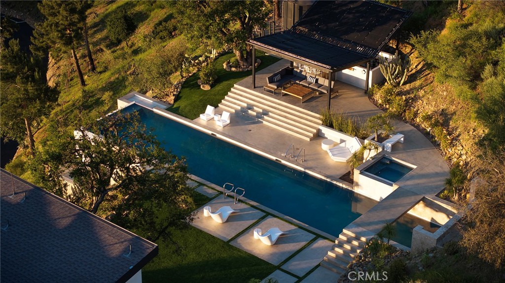 12530 Stagecoach Road Malibu, CA 90265 - Photo 29 of 45 a view of a balcony with two chairs