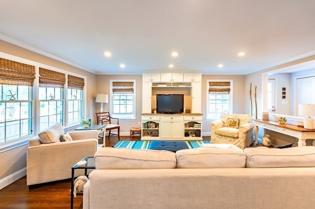 18 Damon Road Scituate, MA 02066 - Photo 6 of 25 a living room with furniture and a flat screen tv