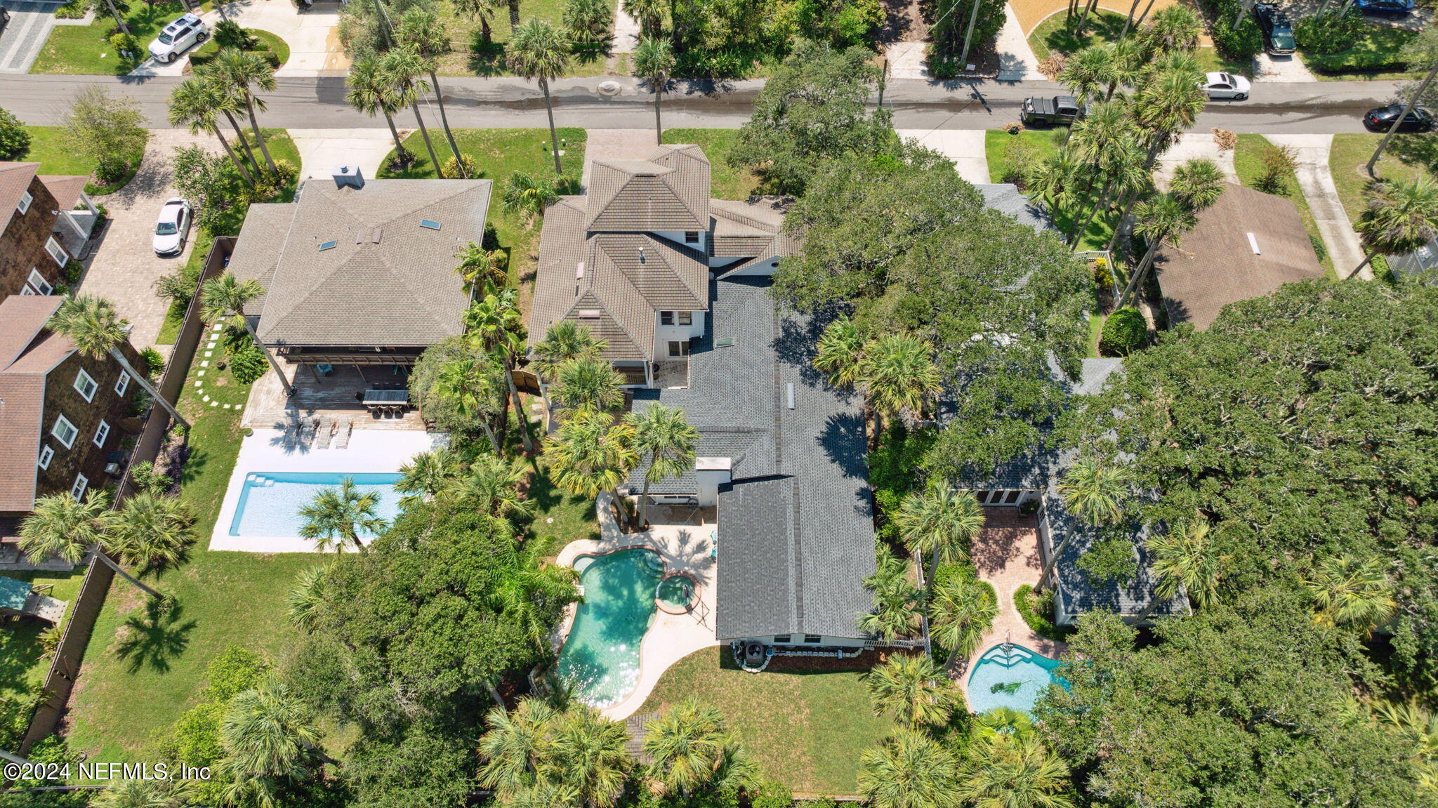 335 11th Street Atlantic Beach, FL 32233 - Photo 57 of 62 AERIAL OVERHEAD
