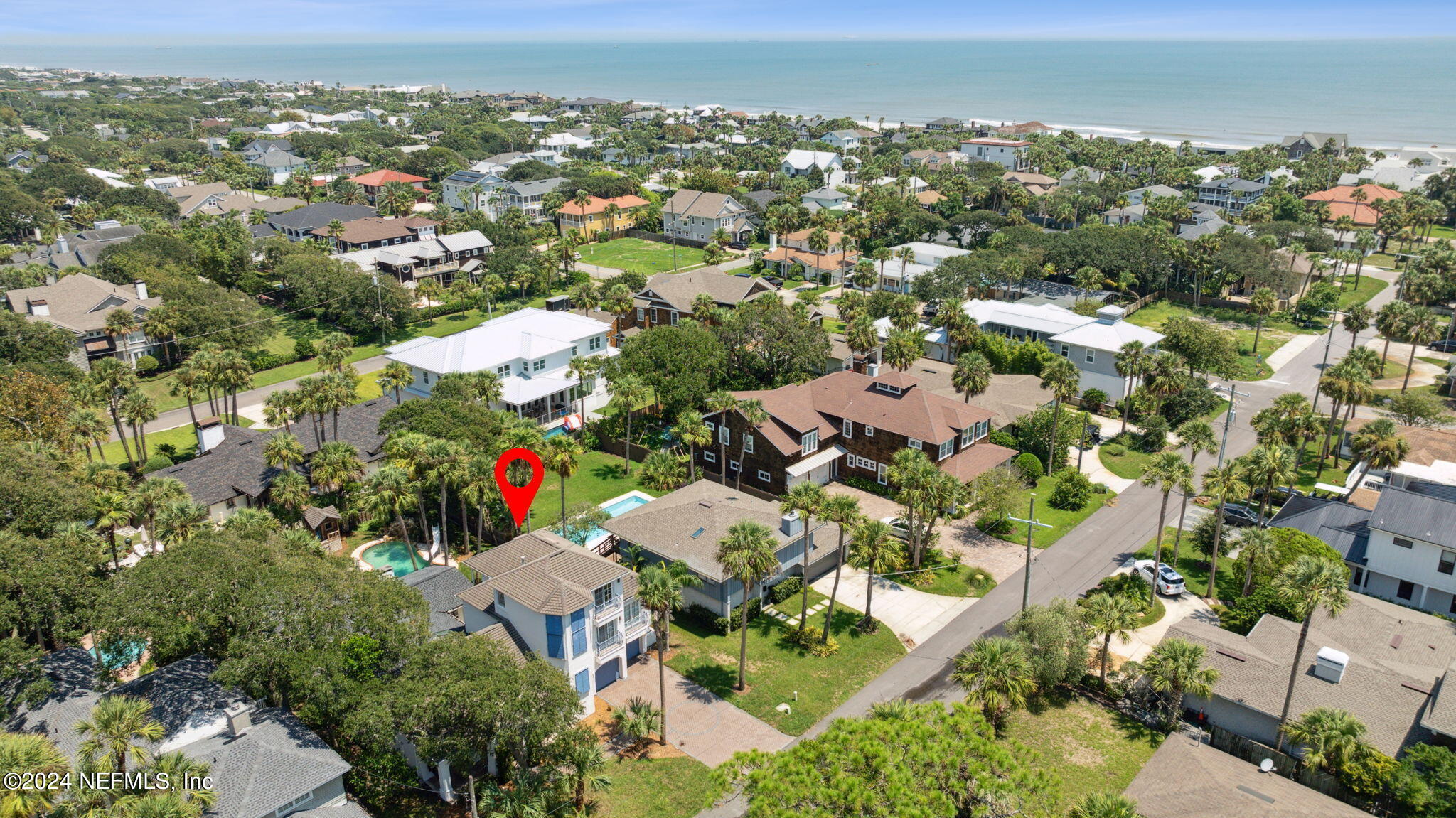 335 11th Street Atlantic Beach, FL 32233 - Photo 59 of 62 AERIAL VIEW