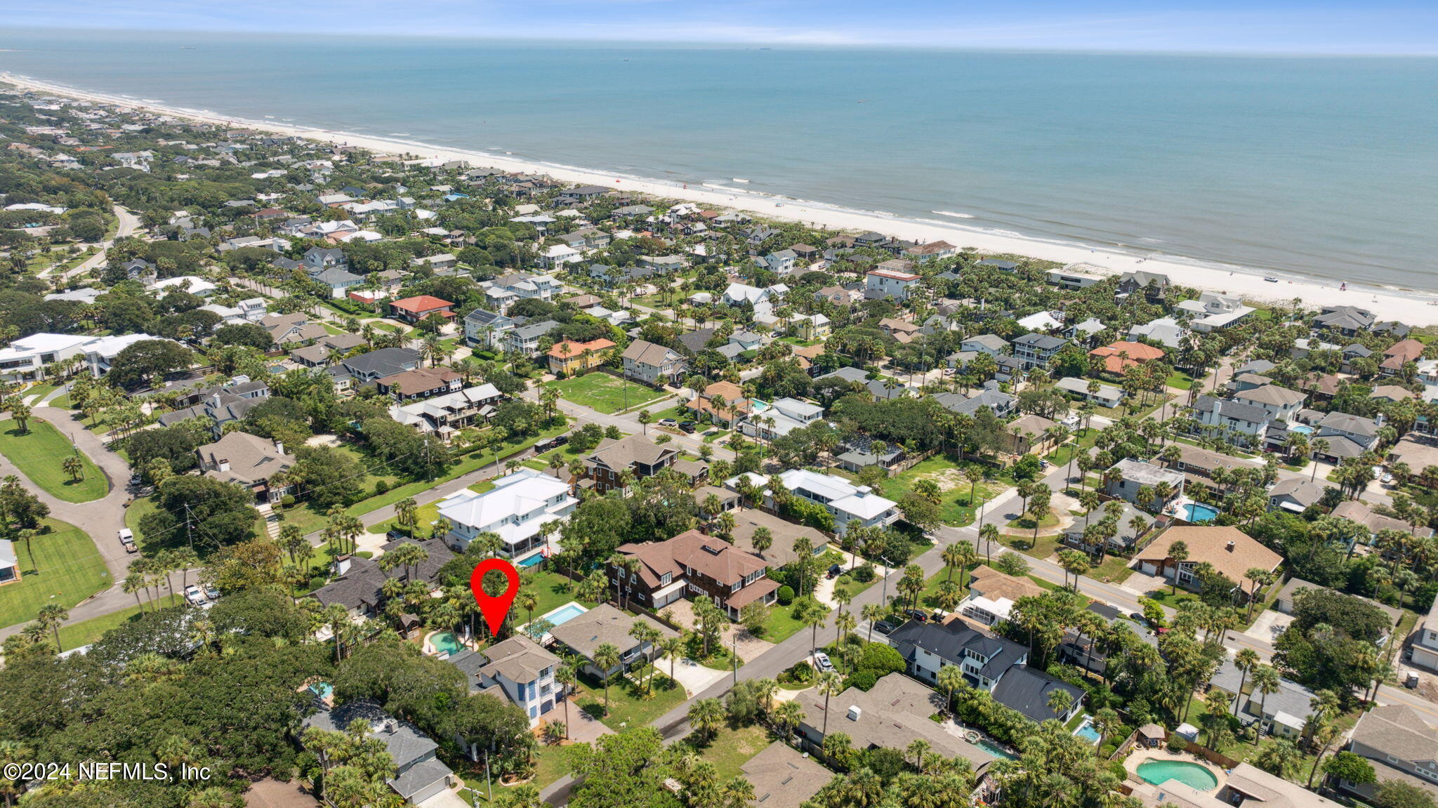 335 11th Street Atlantic Beach, FL 32233 - Photo 62 of 62 AERIAL VIEW