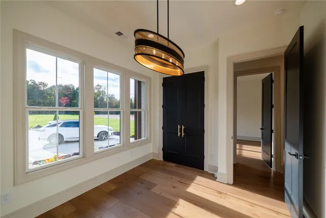 a view of an entryway