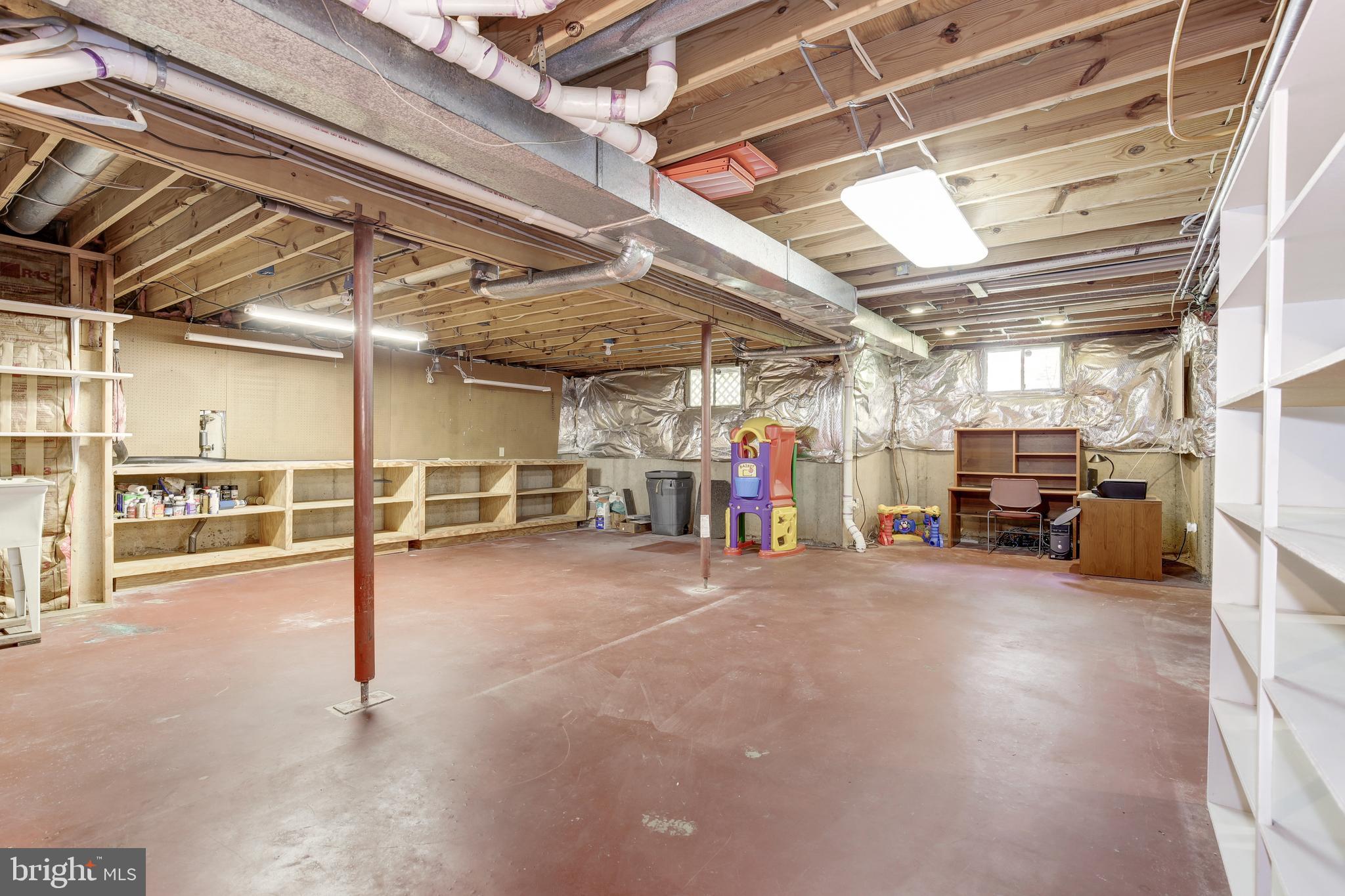 31 Rutherford Circle Sterling, VA 20165 - Photo 80 of 94 Basement (Unfinished)