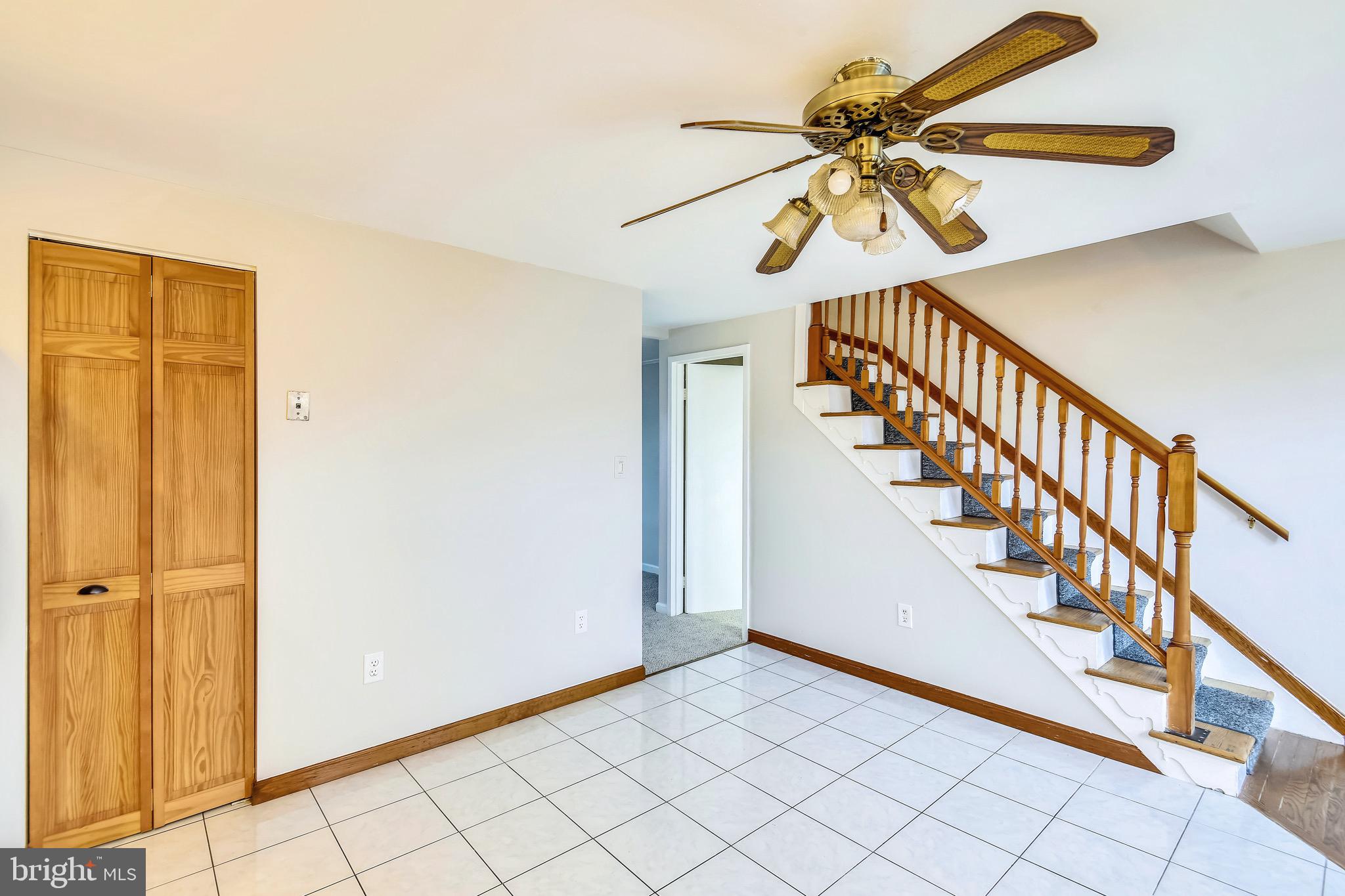 8025 Lansdale Road Baltimore, MD 21224 - Photo 18 of 36 Kitchen pantry and "back door" staircase to Upper