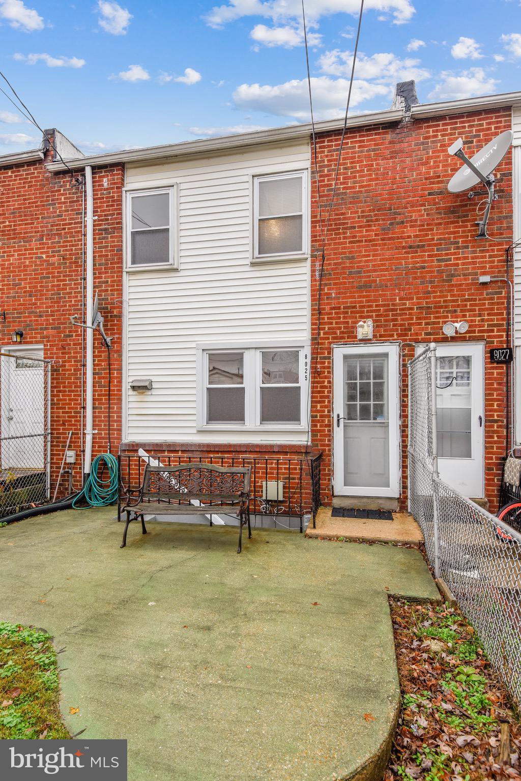 8025 Lansdale Road Baltimore, MD 21224 - Photo 6 of 36 Patio and fenced rear yard