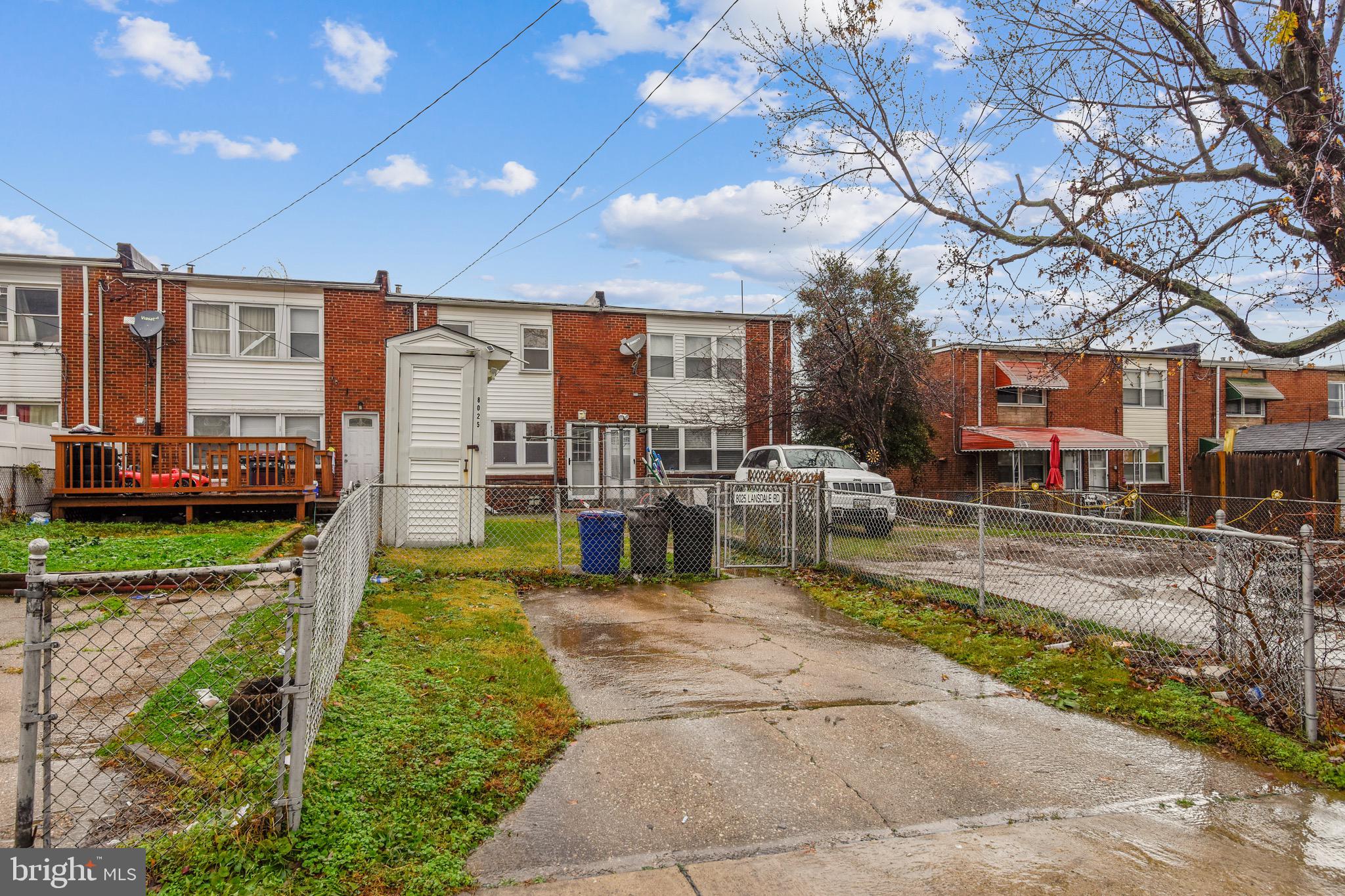 8025 Lansdale Road Baltimore, MD 21224 - Photo 7 of 36 Off Street alley parking and a shed