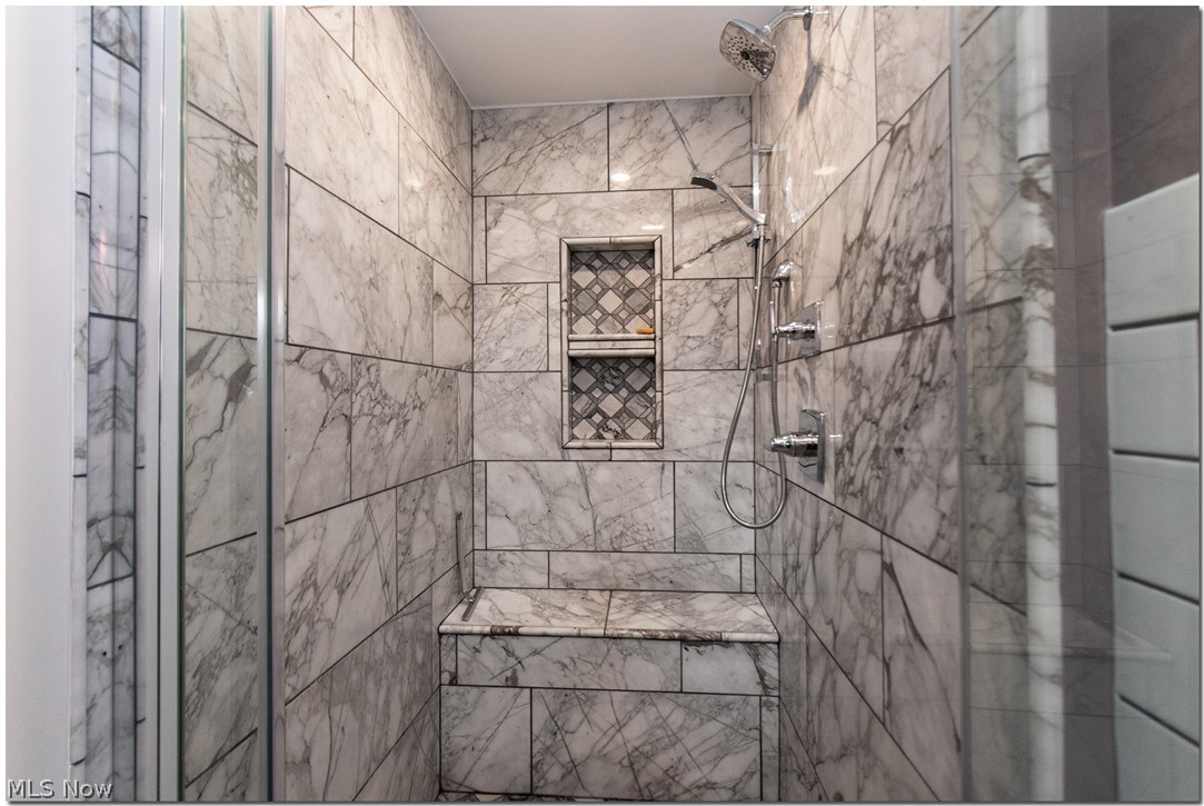 2177 South Overlook Road Cleveland, OH 44106 - Photo 24 of 35 Marble Shower