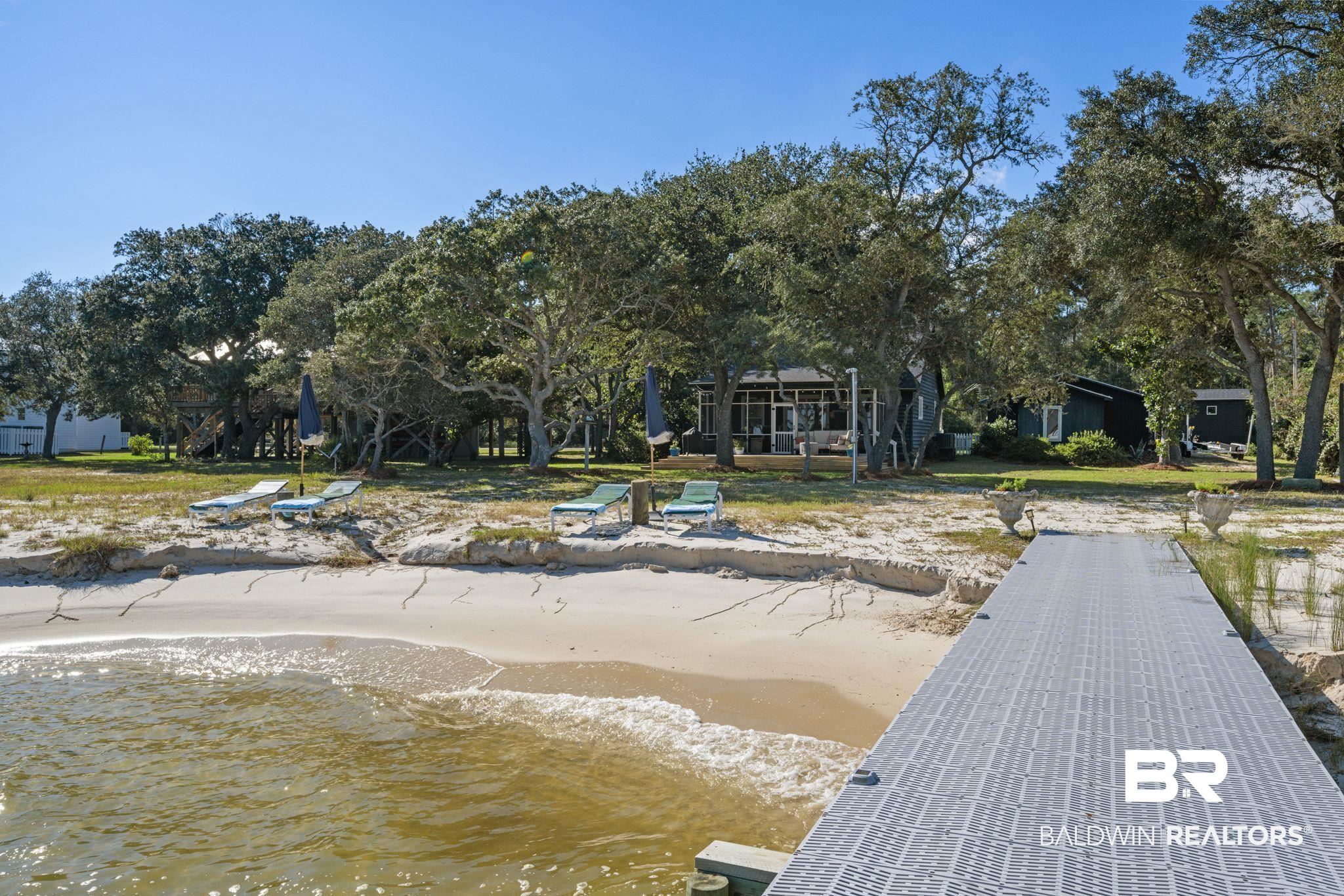7646 Spring Branch Road Elberta, AL 36530 - Photo 42 of 85 Dock area with a water view
