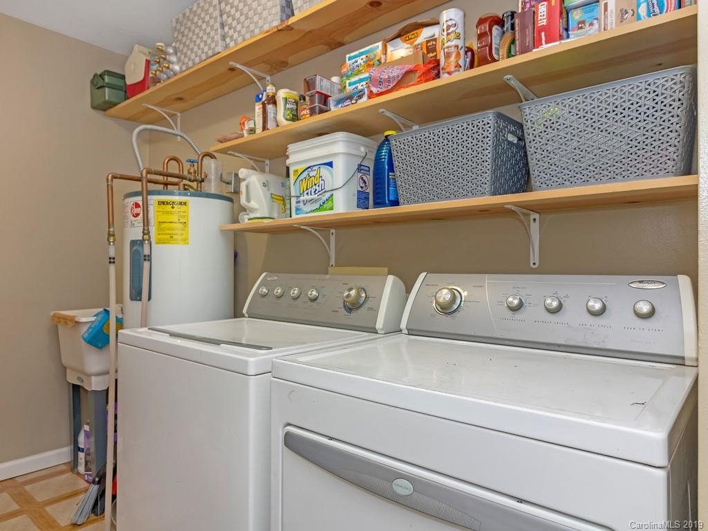 315 Garren Creek Road Rosman, NC 28772 - Photo 11 of 36 a close up view of washer and dryer