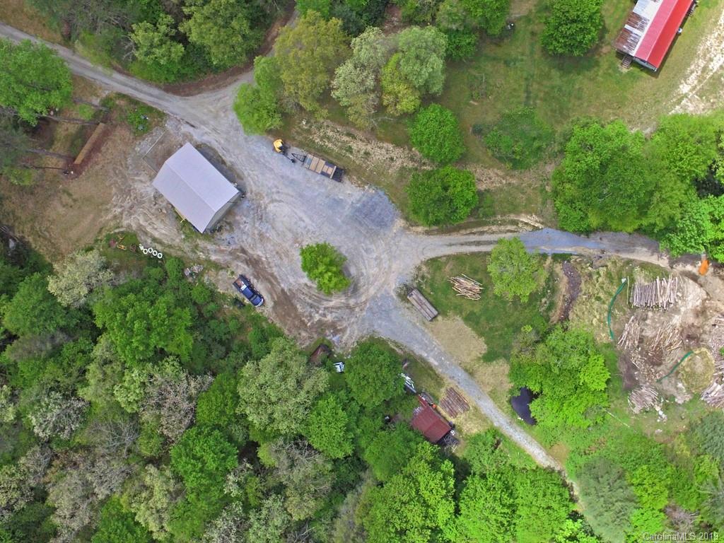 315 Garren Creek Road Rosman, NC 28772 - Photo 19 of 36 an aerial view of a house with a yard