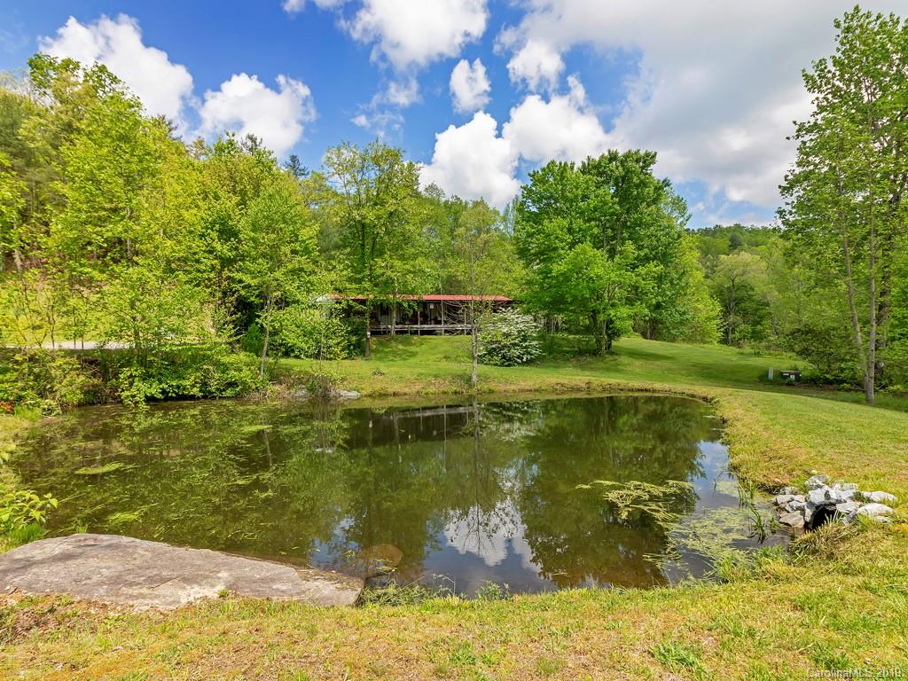 315 Garren Creek Road Rosman, NC 28772 - Photo 22 of 36 a view of a lake from a yard