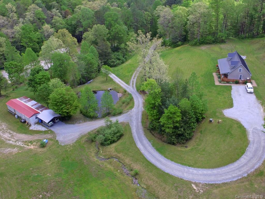 315 Garren Creek Road Rosman, NC 28772 - Photo 23 of 36 an aerial view of a house