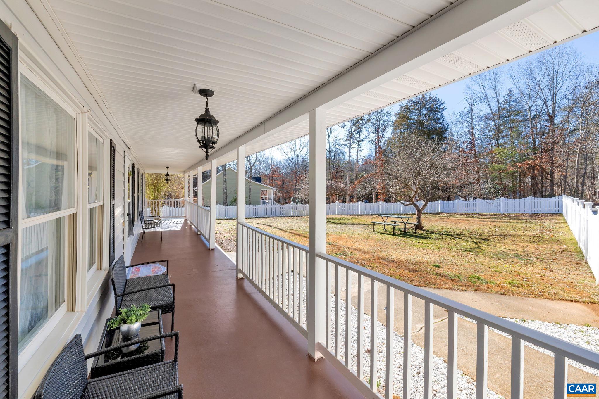 47 Dandelion Road Ruckersville, VA 22968 - Photo 4 of 35 a view of a porch