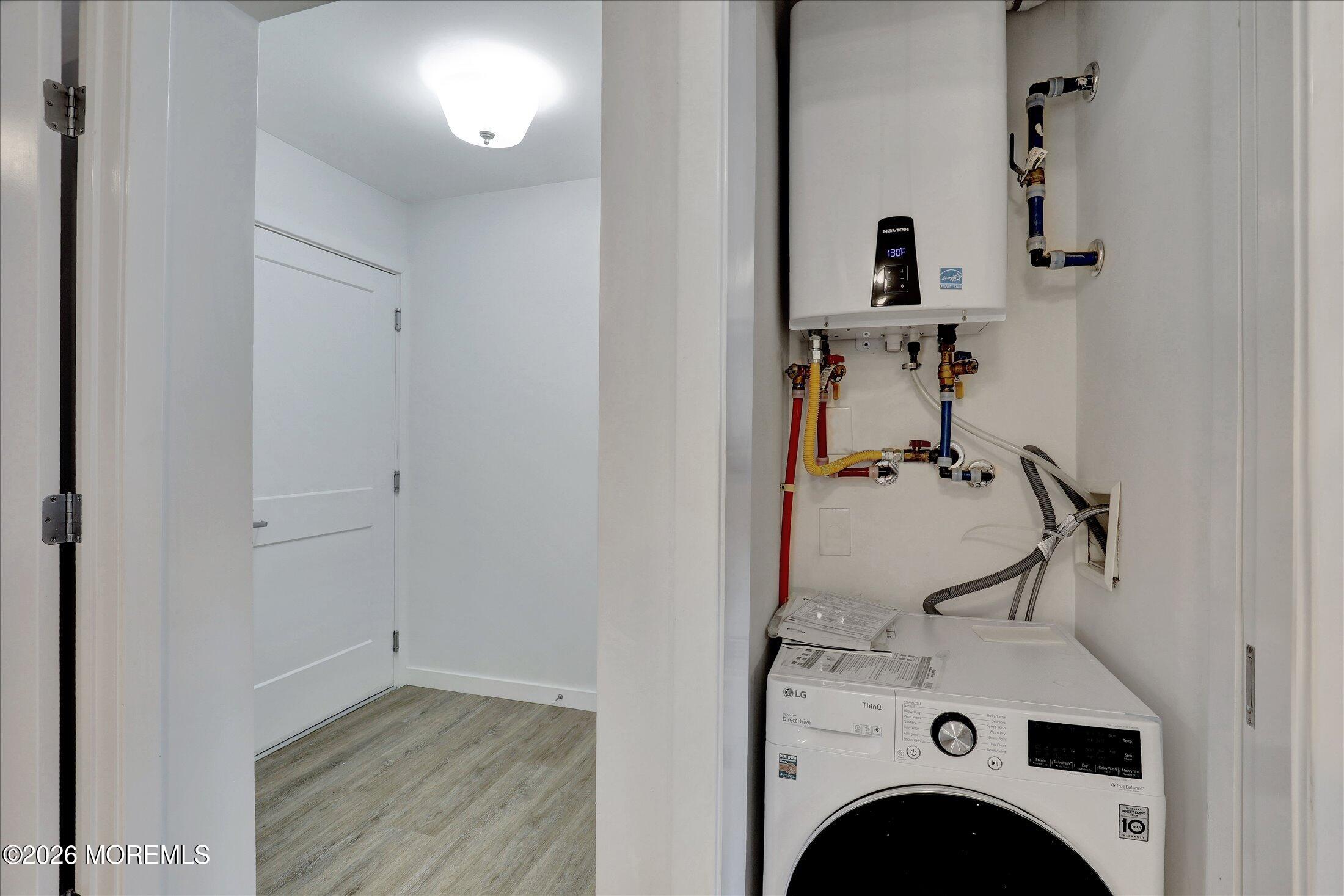 55 Brighton Avenue, Unit 4 Long Branch, NJ 07740 - Photo 26 of 36 a view of entryway with washer and dryer