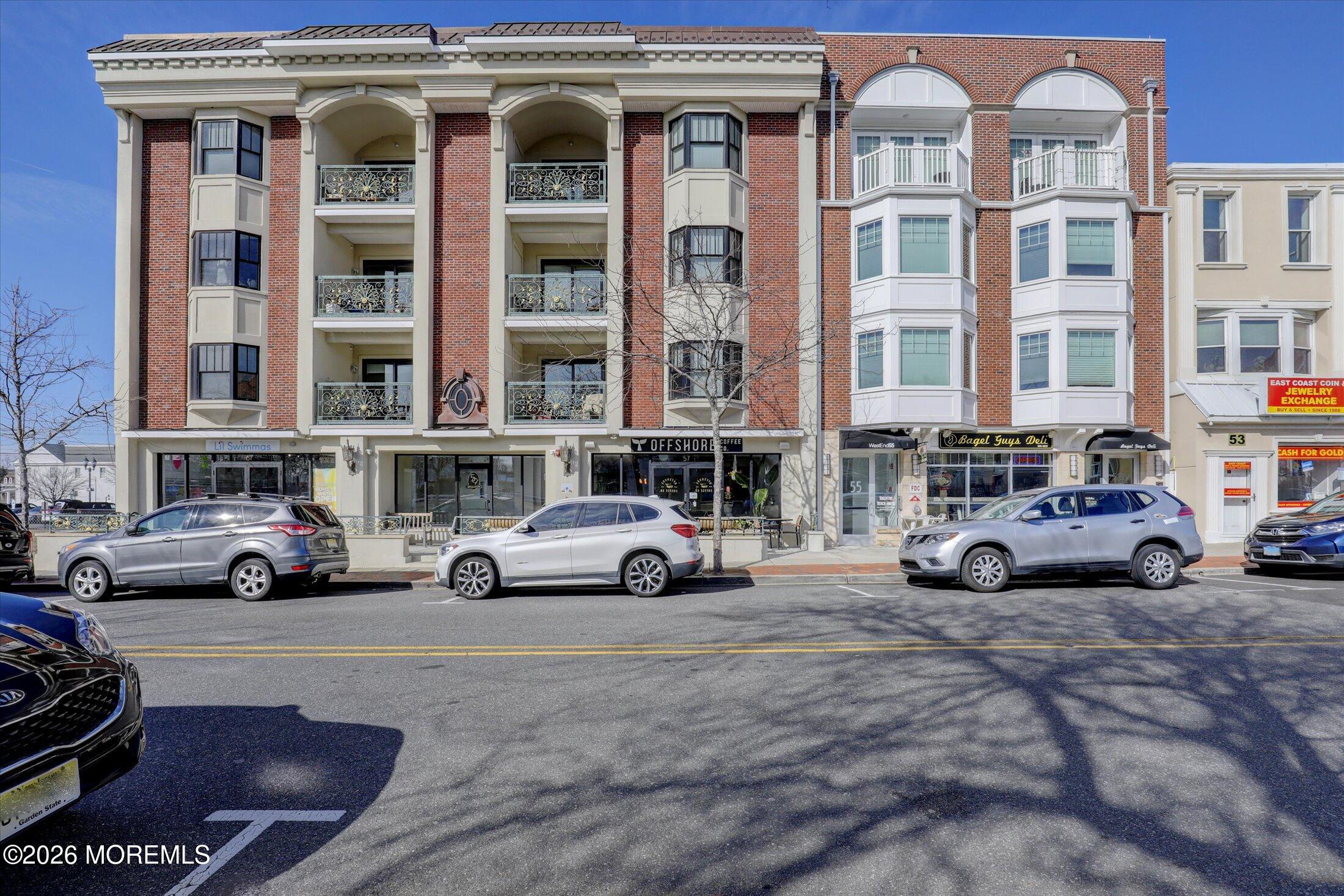 55 Brighton Avenue, Unit 4 Long Branch, NJ 07740 - Photo 4 of 36 a view of a street with cars