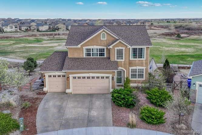 12365 Point Reyes Drive Peyton, CO 80831 - Photo 36 of 44 an aerial view of a house