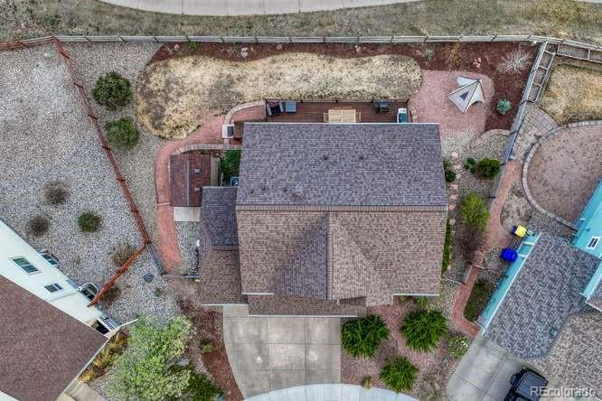 12365 Point Reyes Drive Peyton, CO 80831 - Photo 44 of 44 an aerial view of a house with outdoor space