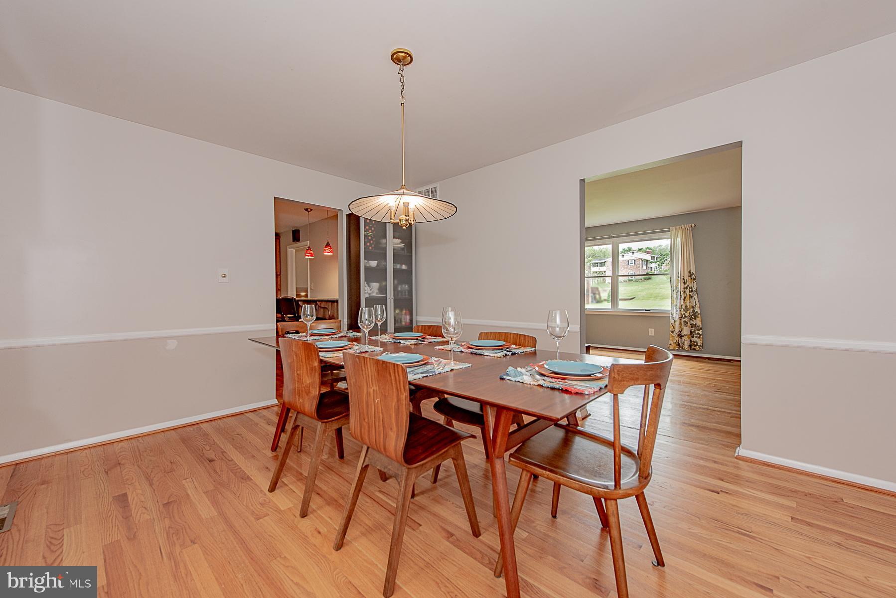 2617 Jonathan Road Ellicott City, MD 21042 - Photo 9 of 26 Separate Dining Room with Gleaming Hardwoods